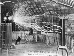 Phòng thí nghiệm điện khổng lồ của Nikola Tesla